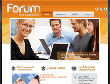 Tablet Screenshot of grupoforum.com.ar
